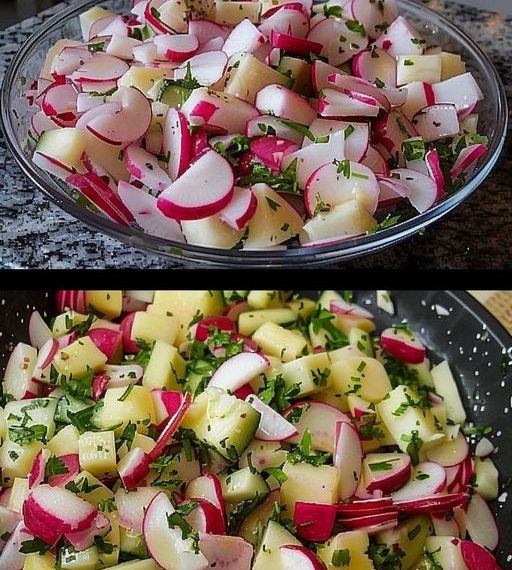 RADIESCHEN KÄSE SALAT, Traumhaft Lecker