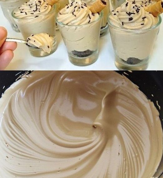Schmeckt wie Tiramisu, Capuccino Creme in 3 Minuten gezaubert !