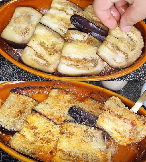 Gebackene gefüllte Auberginen: das Rezept für ein schnelles und leckeres Gericht