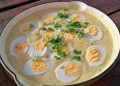 Eier in Senfsauce