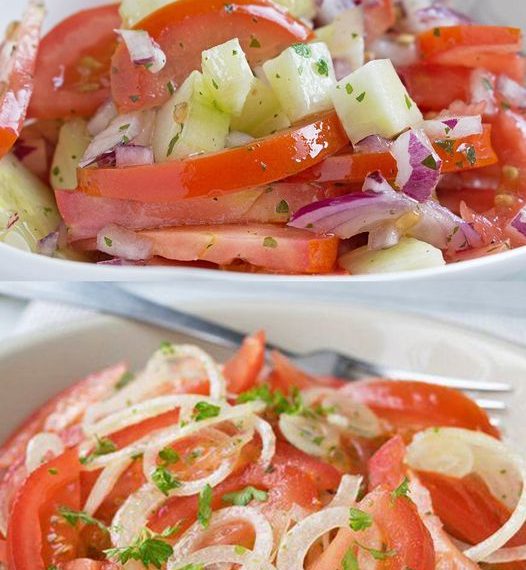 Tomatensalat, super würzig !