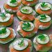 Gurken Lachs Häppchen