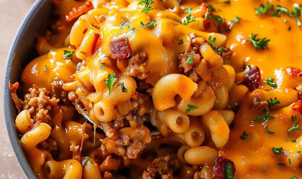 Cheeseburger Pfanne Zum Sattessen!