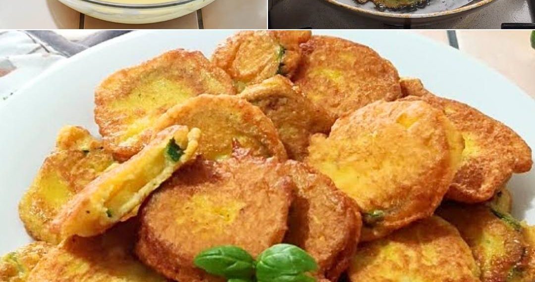 Zucchini im Teig: das Rezept für einen schnellen und leckeren Aperitif