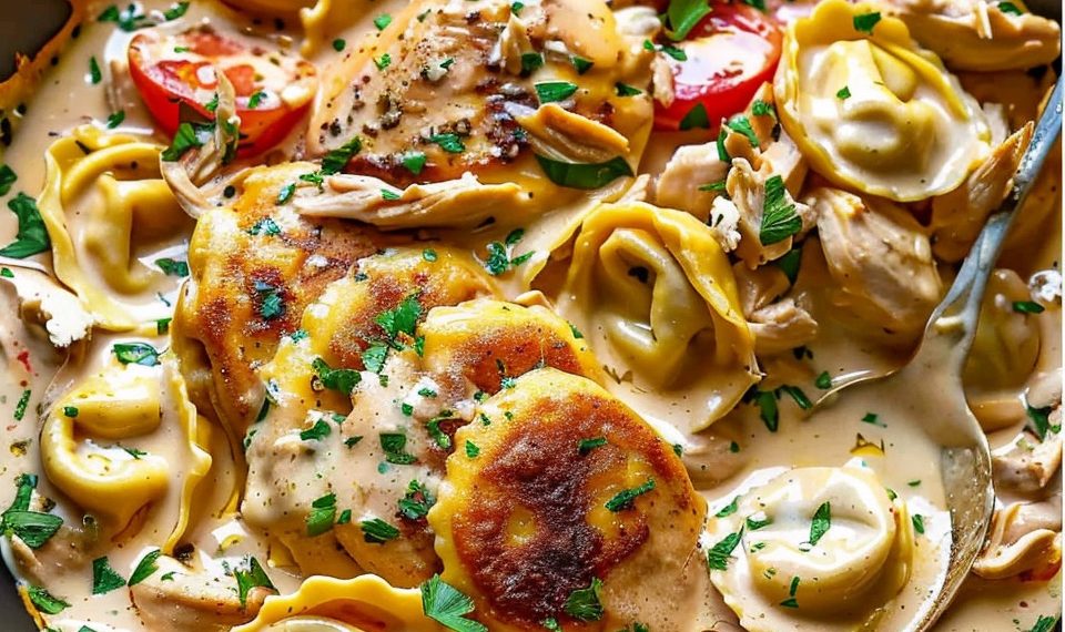 Abgefahren Lecker, Cremige Tortellini In Hähnchen Schmand 10 Minuten