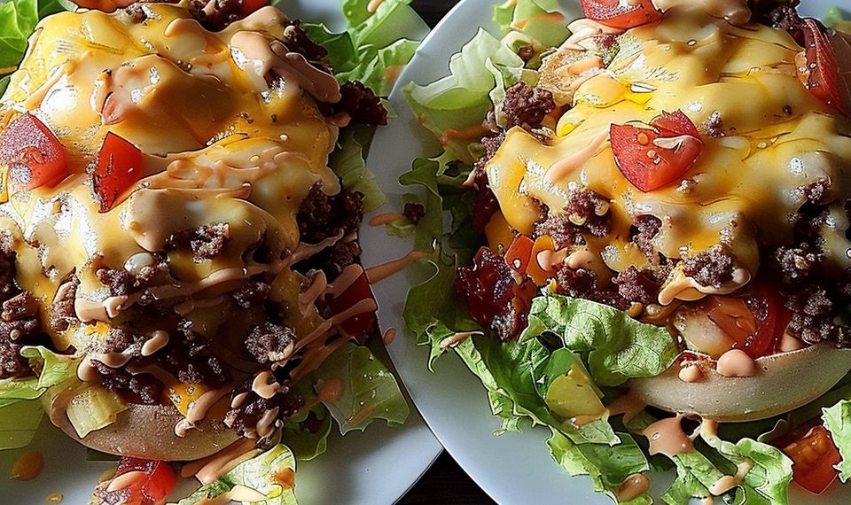 Low Carb-Big Mac-Auflauf