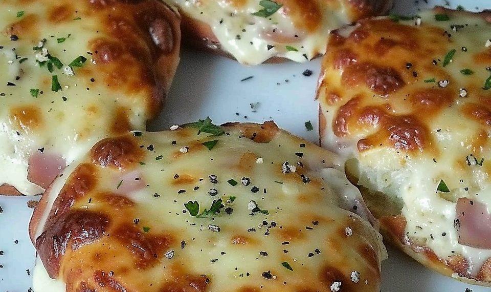 PIKANTE PARTYBRÖTCHEN MIT CREME FRAICHE