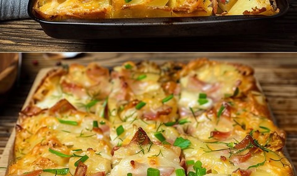 Kartoffel-Lauch-Auflauf