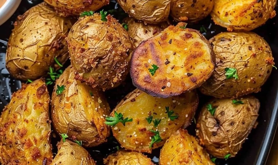 Knuspriger Snack: Diese Kartoffelhälften Aus Dem Ofen Sind Ein Internethit!