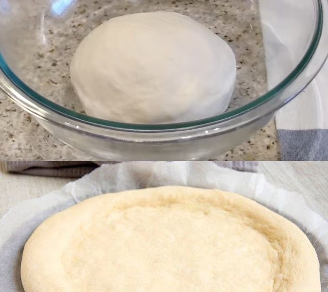 Der beste Pizzateig, super schnell fertig