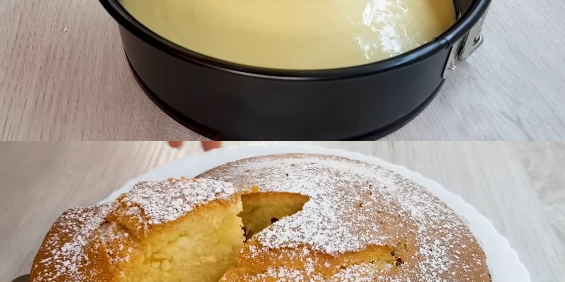 Milchkuchen, meine Familie ist total verrückt danach