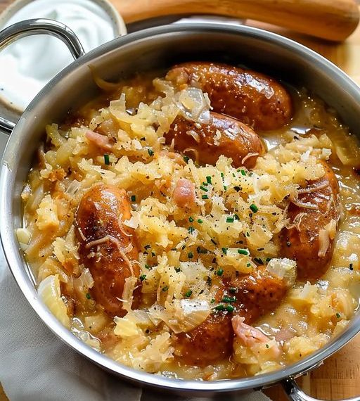 Geschmorter Weißkohl