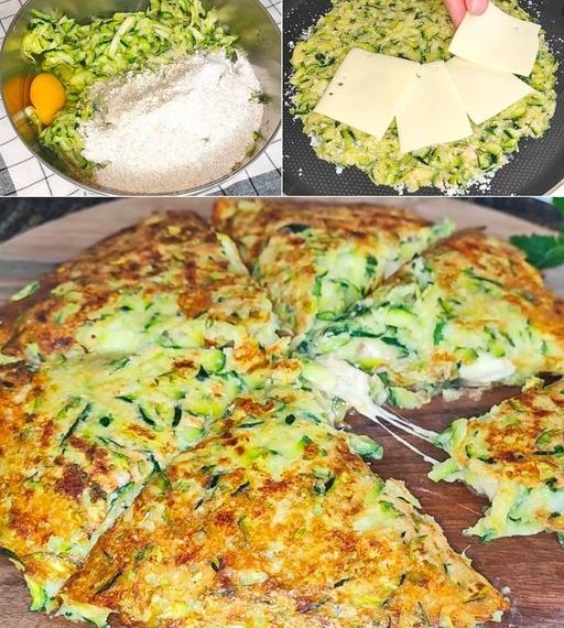 Zucchini Pizza, besser als Pizza einfaches und günstiges Rezept!