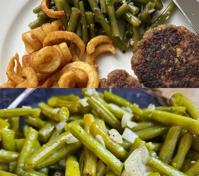 Bohnensalat, konnte ich standig essen