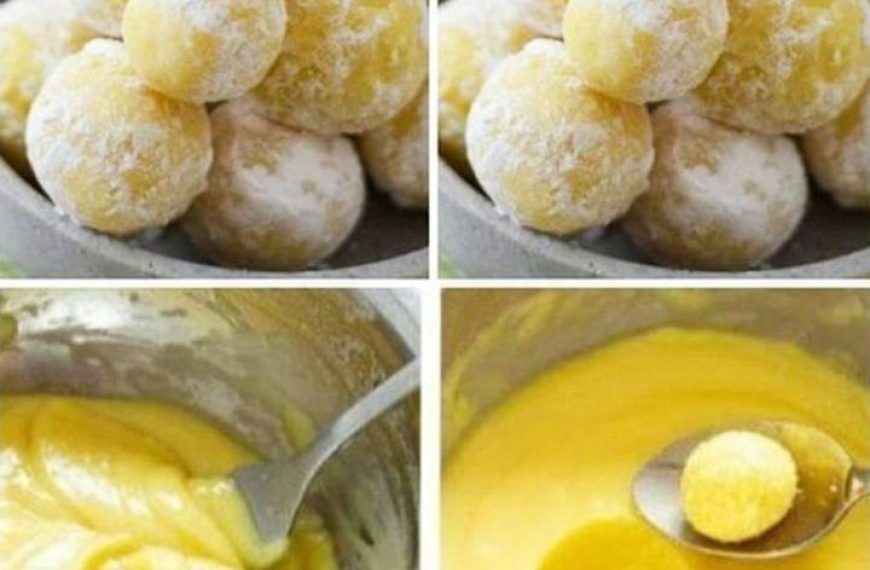 Zitronen Pralinen ber mir sind sie definitiv ein Muss, woooow