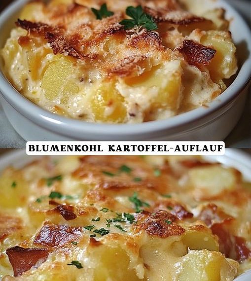 BLUMENKOHL KARTOFFEL-AUFLAUF