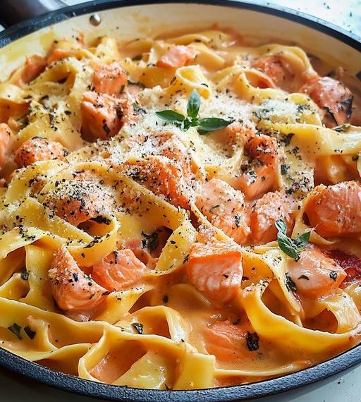 Tagliatelle al Salmone