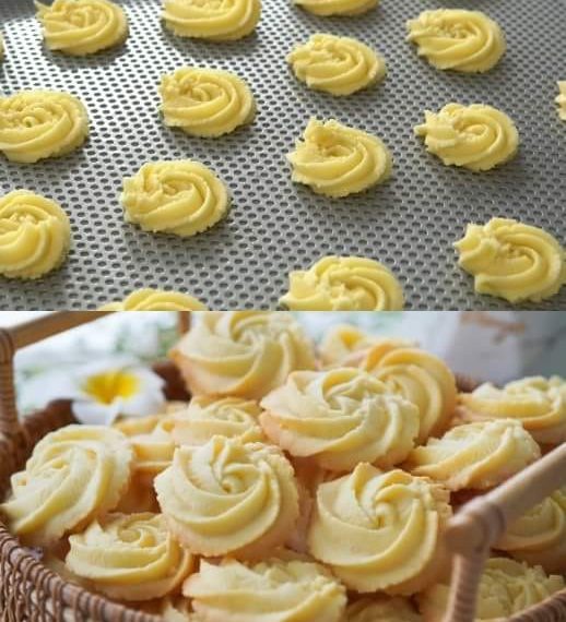 Dänische Butterkekse, einfach in der Zubereitung!