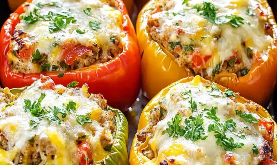 Gefüllte Paprika nach Carstens Art