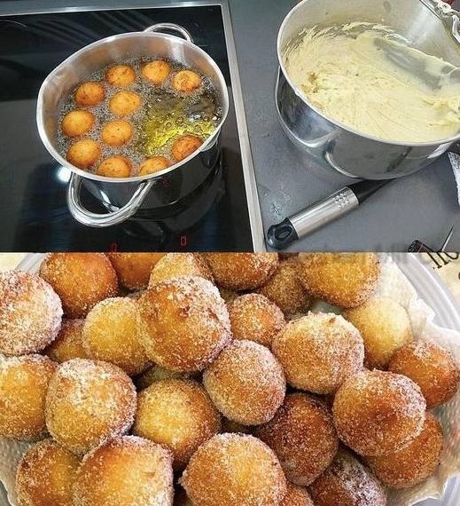 geschmackvoll -Quarkbällchen