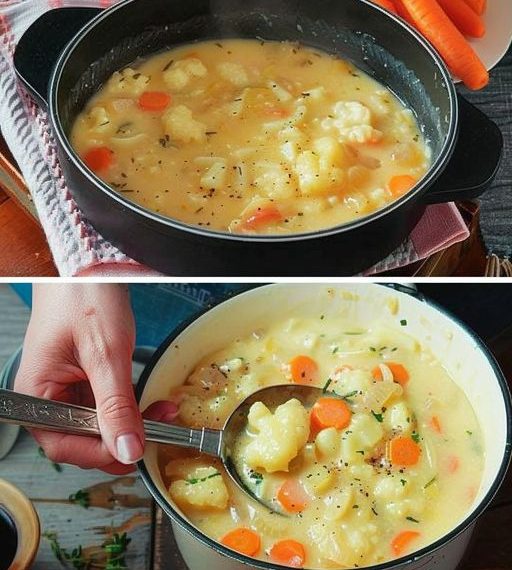 Blumenkohlsuppe mit Suchtfaktor