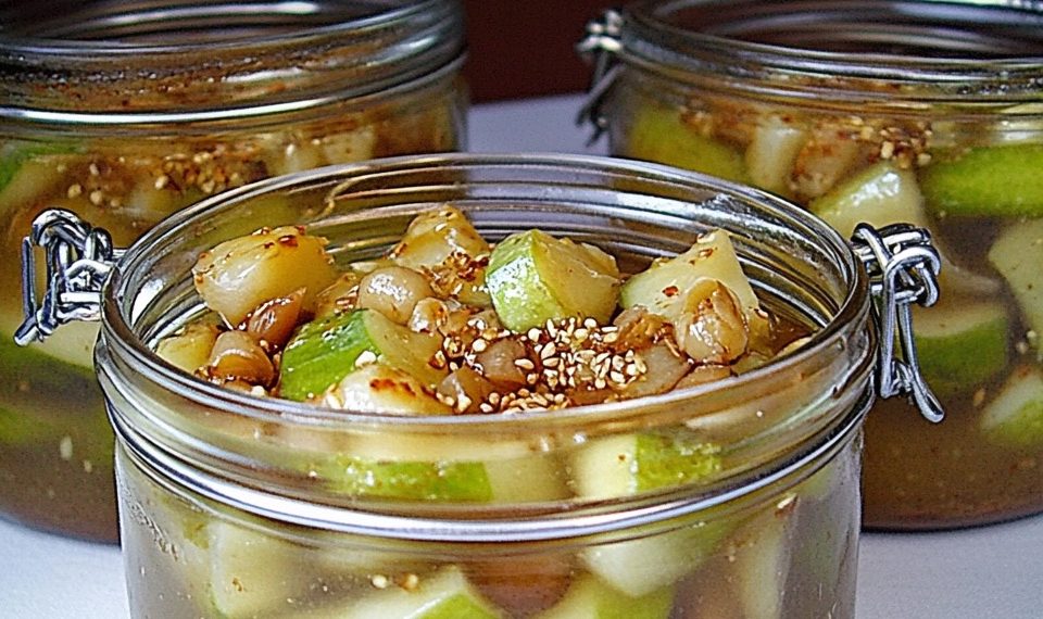 Senfgurken süß-sauer