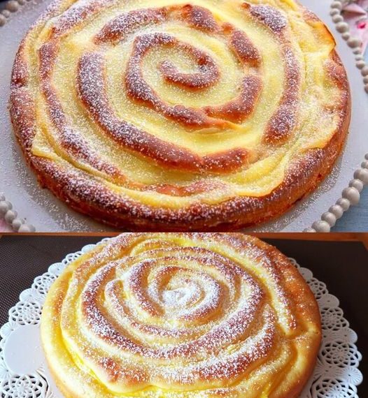 Es schmilzt einfach im Mund, Fantastischer Apfelkuchen mit Pudding