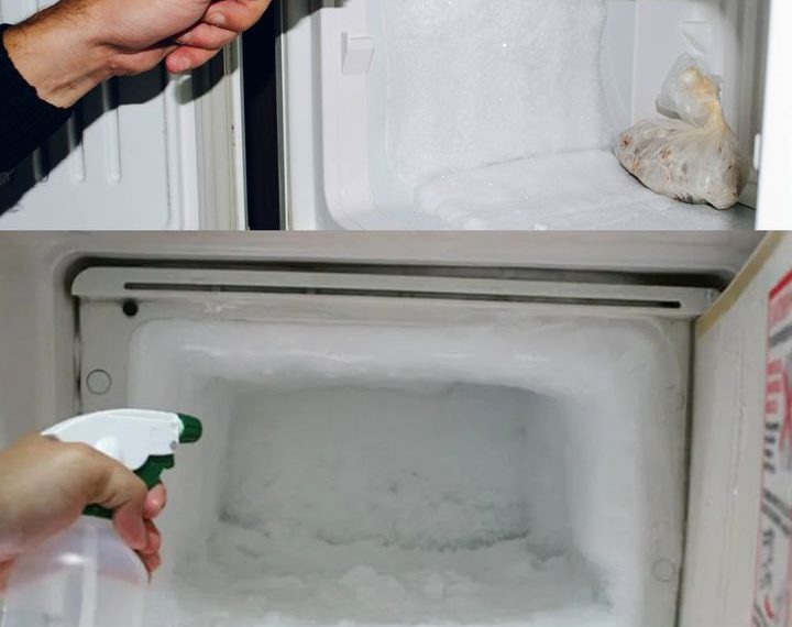 Trick zum Abtauen eines Gefrierschranks: Das Eis verschwindet, ohne den Netzstecker zu ziehen