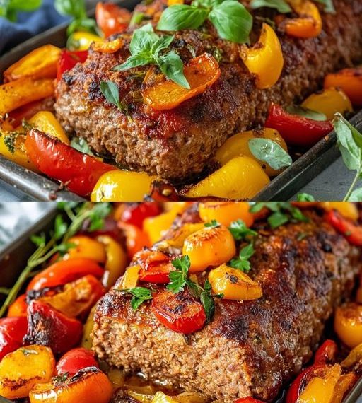 Hackbraten vom Blech 