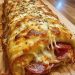 Wie lecker ist das denn, Blätterteig Strudel mit Peperoni und Käse!