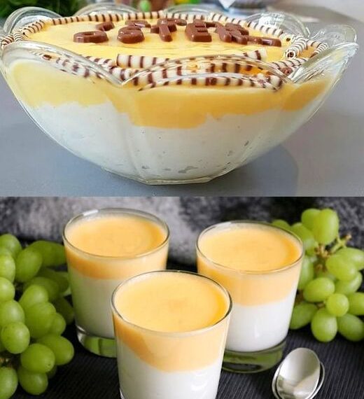 Tolles Dessert zu Weihnachten, Welfenspeise, die Königin unter den Nachtischen