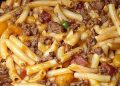 Hirtenmakkaroni mit 300 g Hackfleisch in wenigne Minuten zubereitet