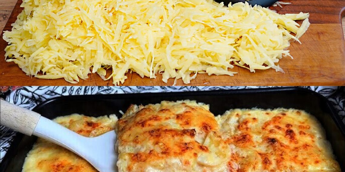 Wenn Sie Kartoffeln und Käse haben machen Sie dieses köstliche Rezept!