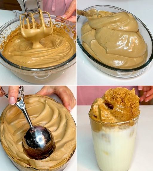 Absolut lecker, Gefrorene Dalgona Kaffee (Schaumkaffe)