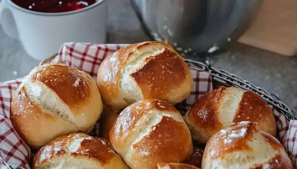 Einfache, aber köstliche DDR-Brötchen