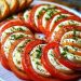 Italienischer Tomaten Salat Mit Mozzarella 