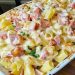 Nudelauflauf ‘Hawaii’ mit 250g Käse mache ich jede Woche