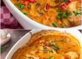 Schlemmer-Hähnchen in Paprika-Rahm-Soße