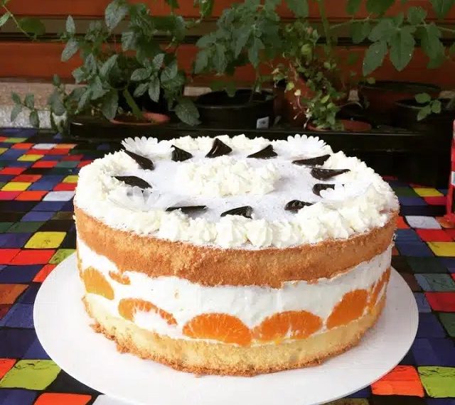 Käse Sahne Torte (Sehr schnell Zubereitet und schmeckt sehr Lecker)