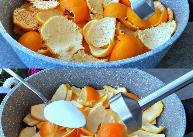 Orangenschalen und Salz: Zu Hause sind sie Gold wert, wenn man sie so verwendet