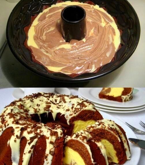 Ich nehme 500g Quark und backe den Quark Gugelhupf in 10 Minuten