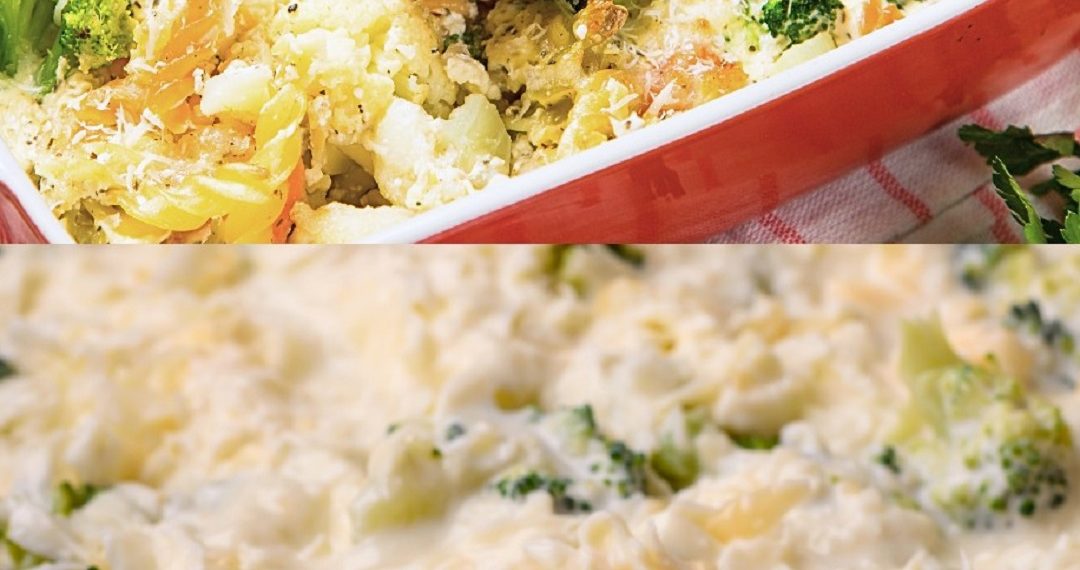 Brokkoli-Blumenkohl-Auflauf 