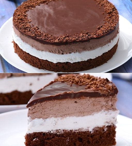 Dreifach-Schokoladenkuchen: das perfekte Dessert für jeden Anlass!