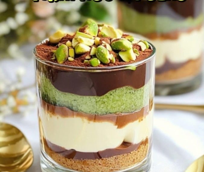 Dubai Schokoladen Tiramisu im Glas – Orientalischer Genuss