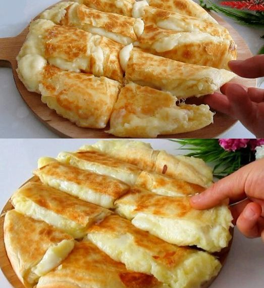 Ich verrühre 1 Tasse Wasser mit 600 g Mehl für Fantastisches Käsebrot 