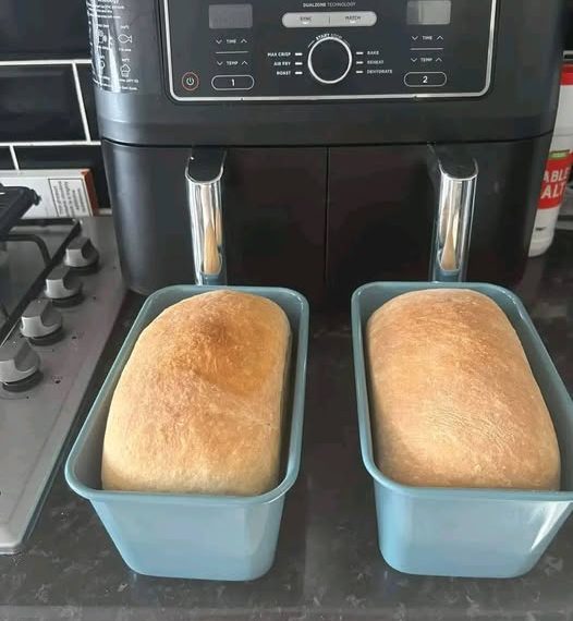 Hausgemachtes Brot in der Heißluftfritteuse