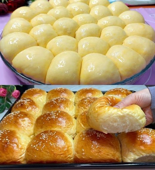 Meine Milchbrötchen die Tagelang frisch halten