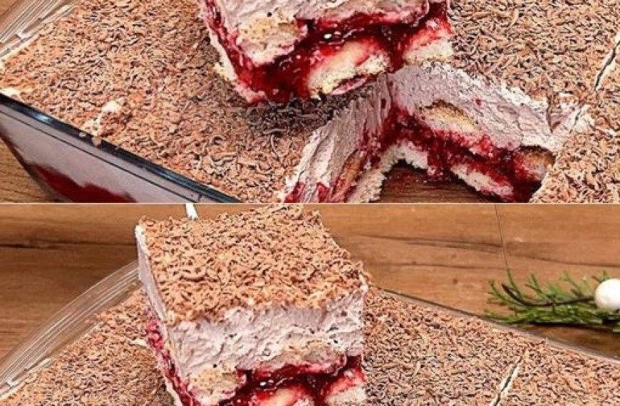 Ein Dessert, das jeder liebt! Ein Geschmack, der unbeschreiblich ist! Kein Backen nötig