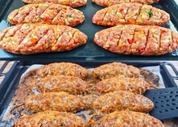 Besser als Frikaddeln das backe ich sicher 2x pro Woche nur 850g Hackfleisch