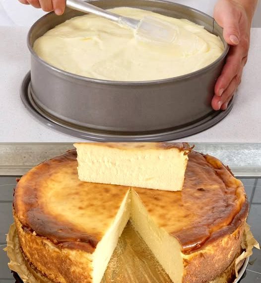 Saftiger Käsekuchen ohne Boden wie bei Oma